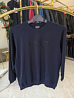 Світшот PERFECT Borcan 3740 манжет (батал) 3-6XL темно-синій