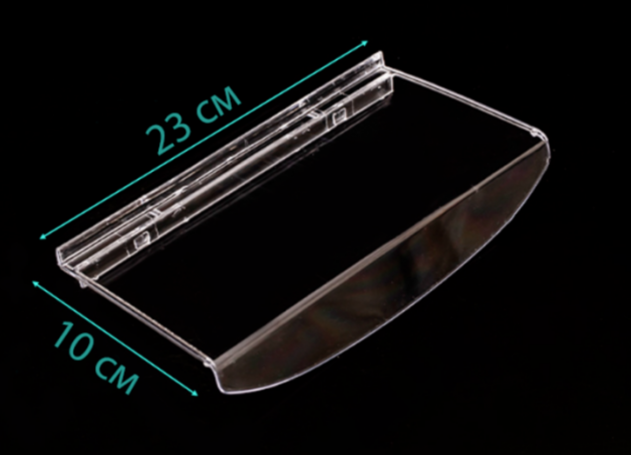 Полиці на экономпанель (півмісяць)