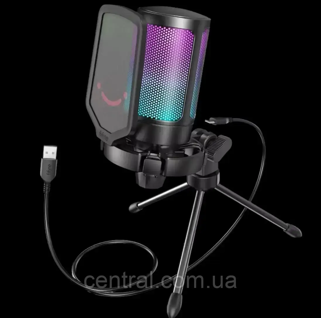 Мікрофон конденсаторний Fifine A6V AMPLIGAME, фото 1