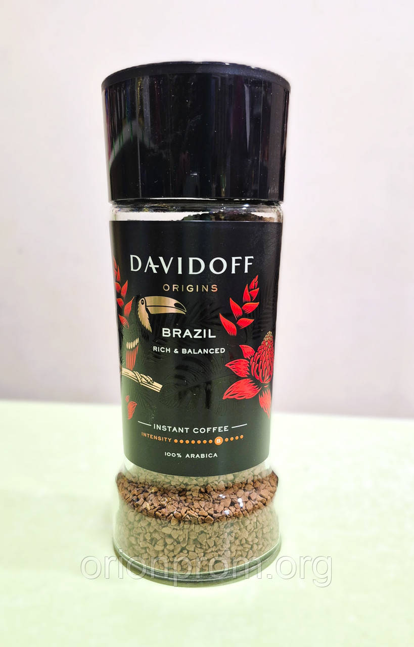 Кава Davidoff Origins Brazil 90 г розчинна, фото 1