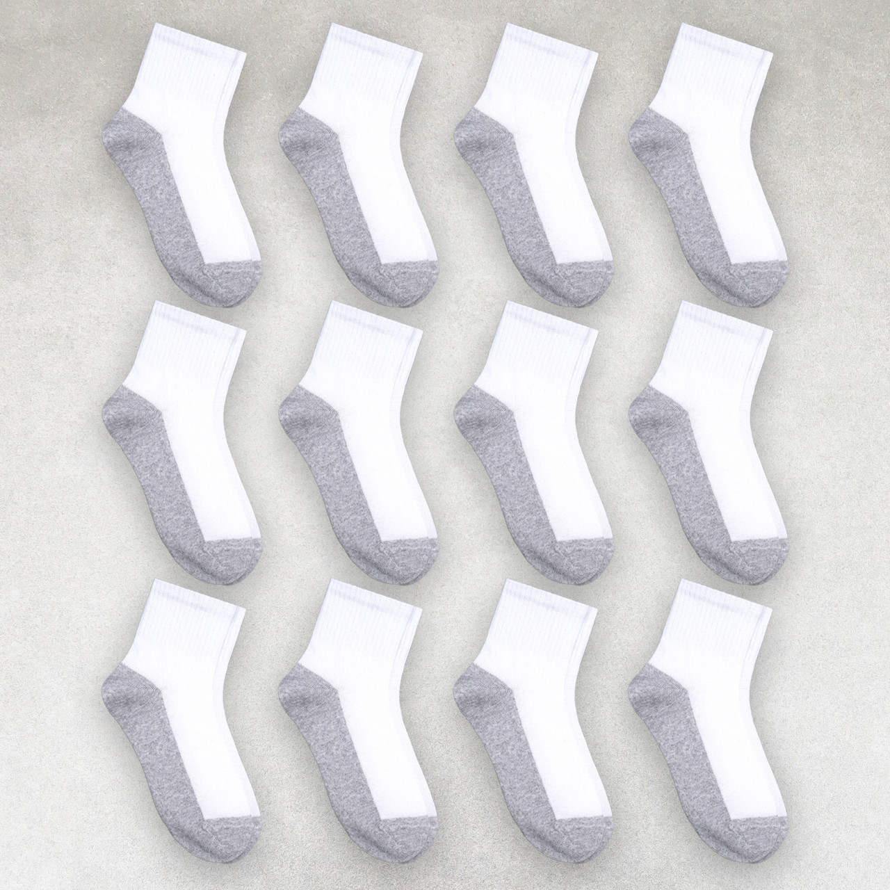 Шкарпетки чоловічі 12 пар «Половинки» середньої довжини розмір 39-41 арт. 370Н.12, фото 1