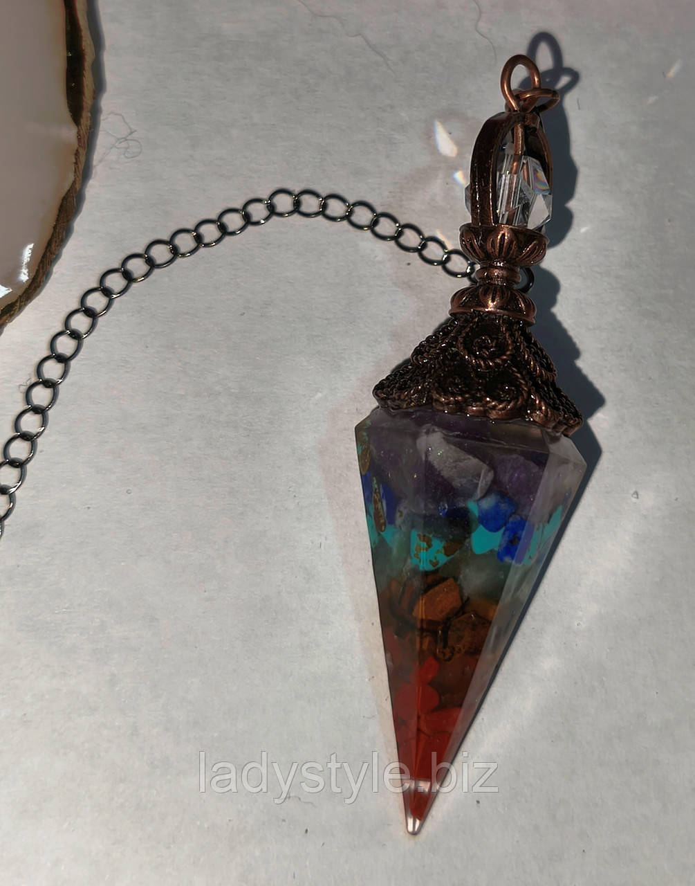 Маятник із чарівними каменями від студії www.LadyStyle.Biz, фото 1