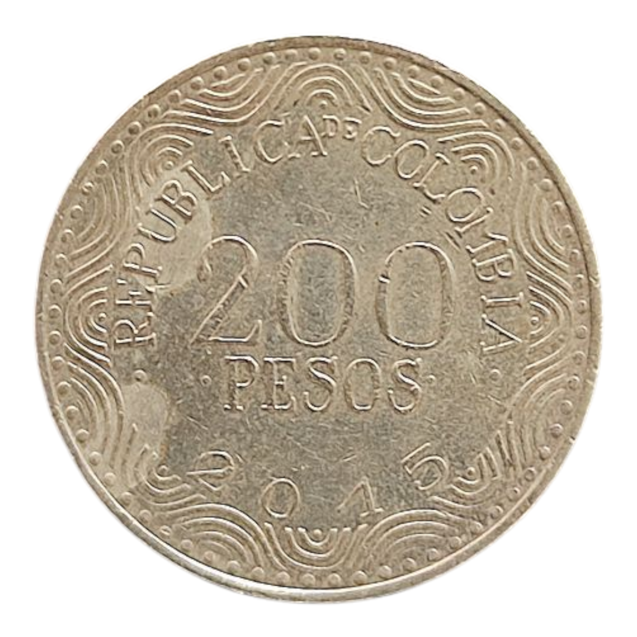 Колумбія 200 песо, 2015 Папуга на аверсі, фото 1