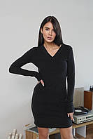 Тепла ангорова сукня міні, фото 2