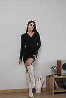 Тепла ангорова сукня міні, фото 5