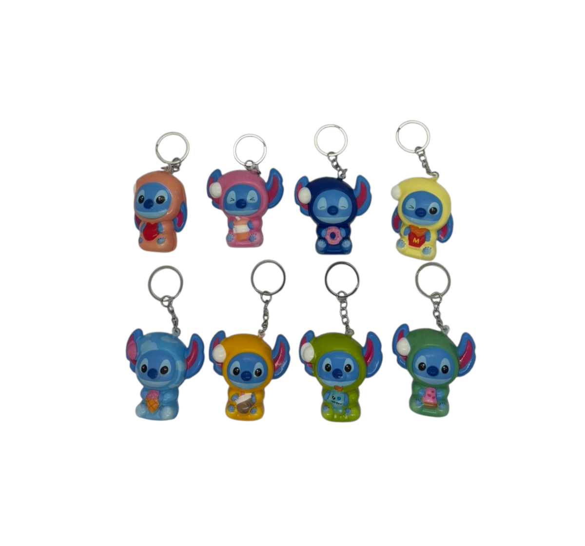 Антістрес сквіш Стіч брелок 6 см., фото 1