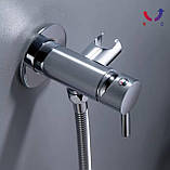 Змішувач для біде вбудованний FUTURA 21389-9 Хром, фото 3