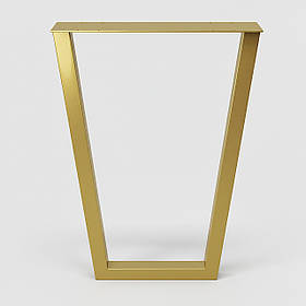 Опора для столу з металу 500×100 мм, H 730 мм 1 шт Золото