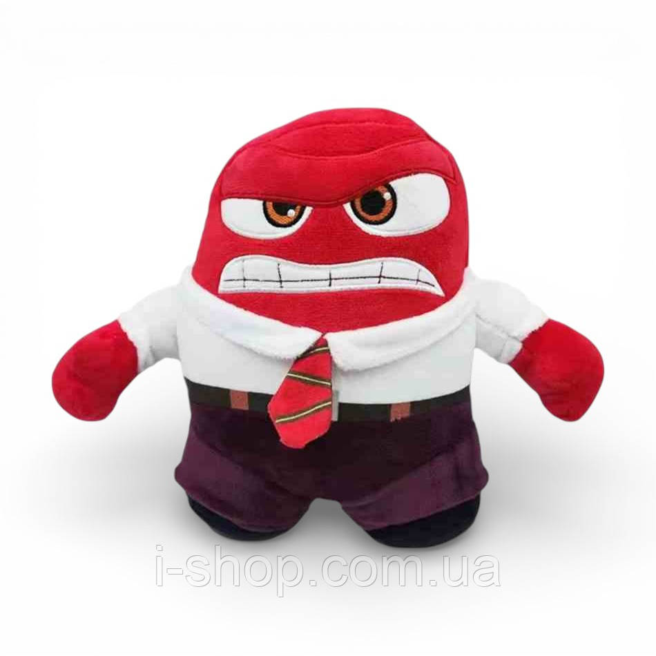 М'яка Іграшка гнів із головоломки 20см іграшка чоловічок з мультфільму для дітей і дорослих оригінальний подарунок, фото 1