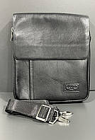 Чоловіча сумка Polo шкіряний клапан (гуртом/роздріб)