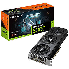 Відеокарта GF RTX 5060 8GB GDDR7 Gaming OC Gigabyte (GV-N5060GAMING OC-8GD)