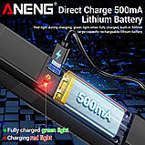 Мультиметр Aneng A3016 600V AC/DC Voltage, NCV, LCD з підсвіткою, Smart,з вбудованим літієвий акумулятором, фото 5