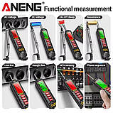 Мультиметр Aneng A3016 600V AC/DC Voltage, NCV, LCD з підсвіткою, Smart,з вбудованим літієвий акумулятором, фото 8