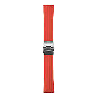 Ремінець Універс 20 mm Silicone+Metal lock для Samsung/Amazfit/Huawei