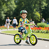 Беговел велобіг 12” Corso Dino CS-12716 з нейлоновою рамою, EVA колесами, ультралегкий, для дітей 3–4 років, фото 7