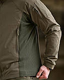 Чоловіча куртка YEREN Hunter Gen.2 олива демісезонна з вентиляцією та 6 кишенями ТР6601 ТМ, фото 9