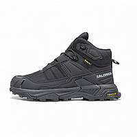 Salomon X Ultra 5 Mid Fur Black