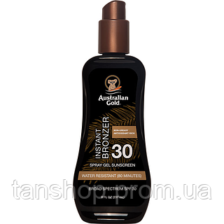 Сонцезахисний спрей-гель Australian Gold H SPF 30 GEL BRONZER
