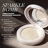 DS02 DIAMOND SUNSHINE Sinart сяючий хайлайтер для обличчя та тіла, фото 2