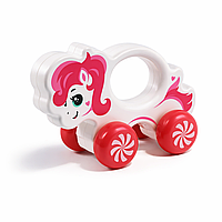 Каталка поні іграшка поні для малюків дитяча каталка Технок 18.5х13х6.7 см Україна для дітей