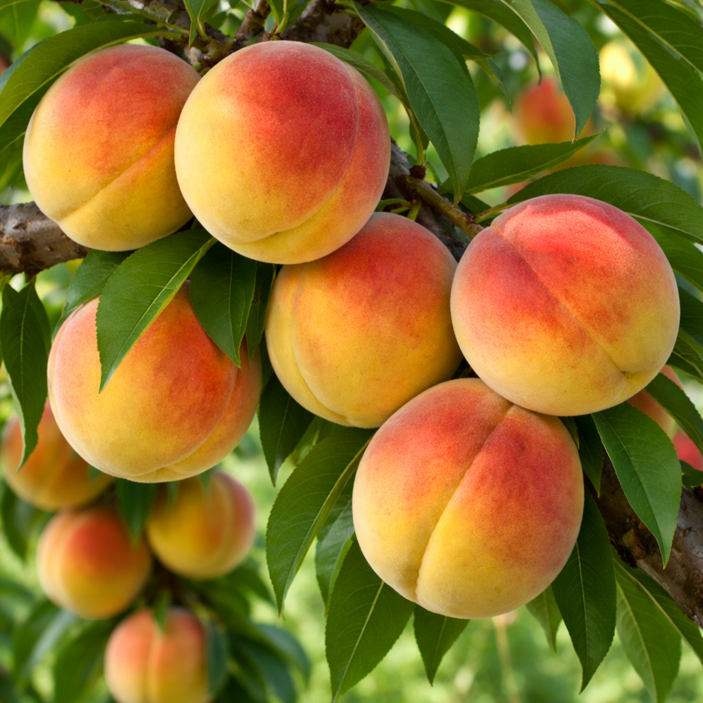 Саджанці Персика Донецький Жовтий - середній, урожайний, зимостійкий, фото 1