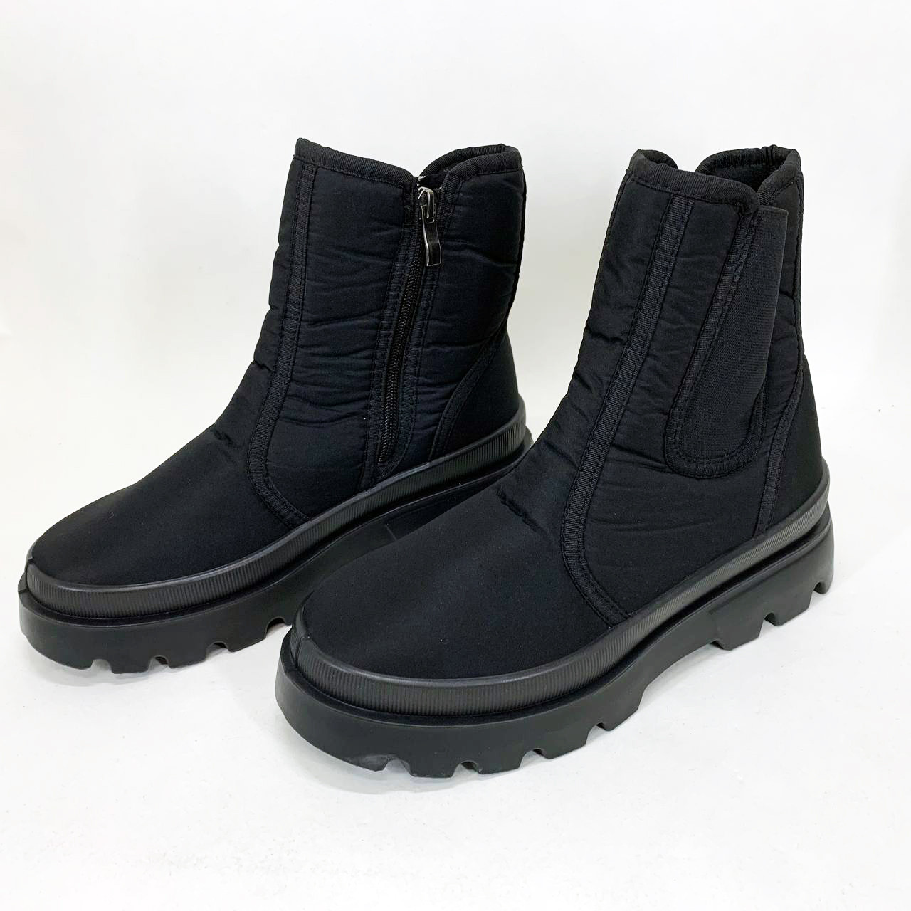 Туфлі на платформі, Теплі ботильйони для жіночого взуття, Жіночі ботильйони демісезонні FW-54, фото 1