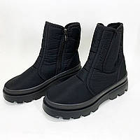 Туфлі на платформі, Теплі ботильйони для жіночого взуття, Жіночі ботильйони демісезонні FW-54