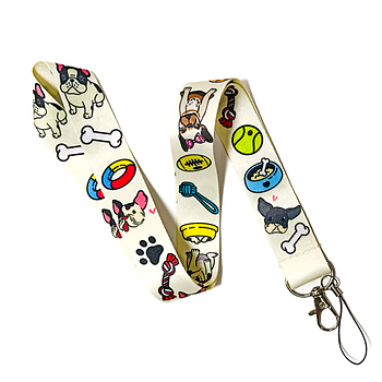 "Собаки" брелок стрічка тканинна