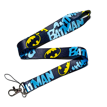 "Бетмен / Batman" брелок стрічка тканинна