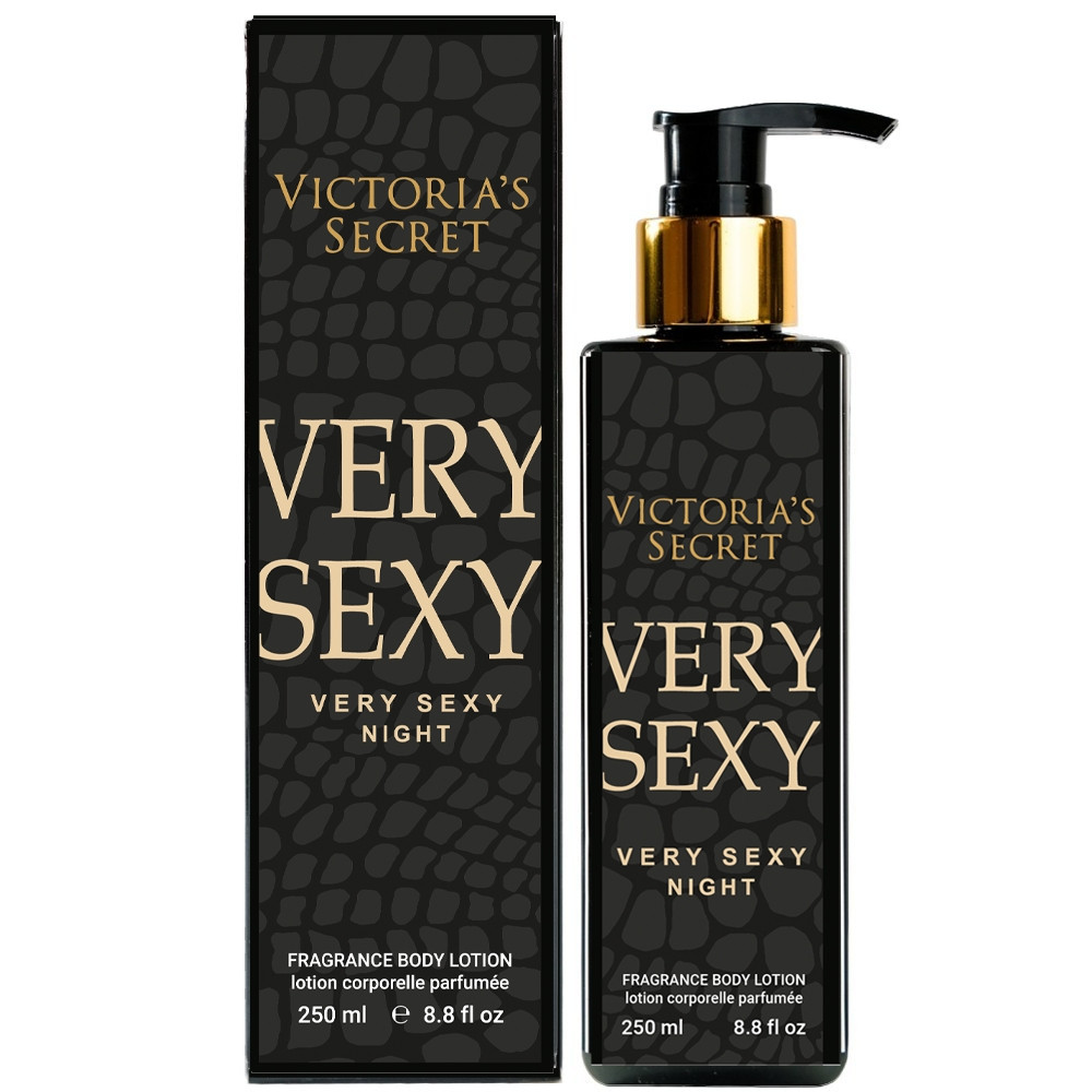 Парфумований лосьйон для тіла Victorias Secret Very Sexy Night Exclusive EURO 250 мл, фото 1