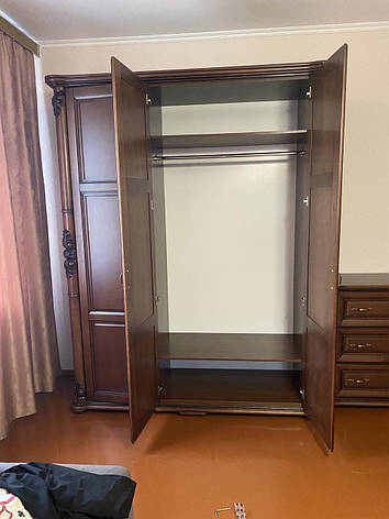 Меблі для вітальні Корадо DenVlad , колір темний горіх, фото 2