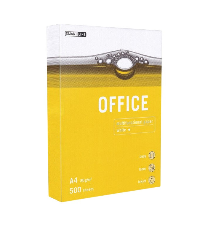 Папір офісний А4 Smart Line Office 500 арк, фото 1