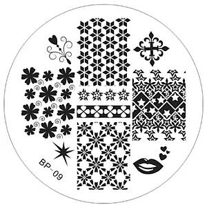 Пластина (диск) для стемпинга, BP-09