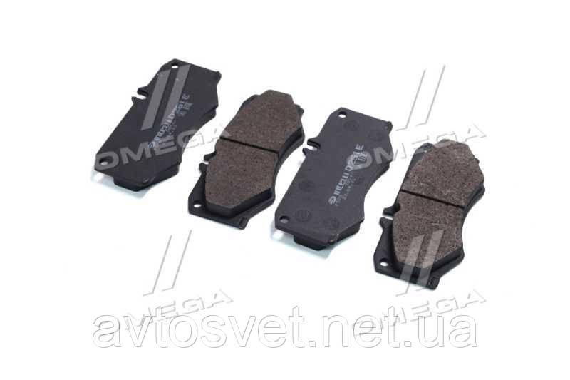 Колодка гальмівний. диск. MB передн. (пр-во Intelli) D261E