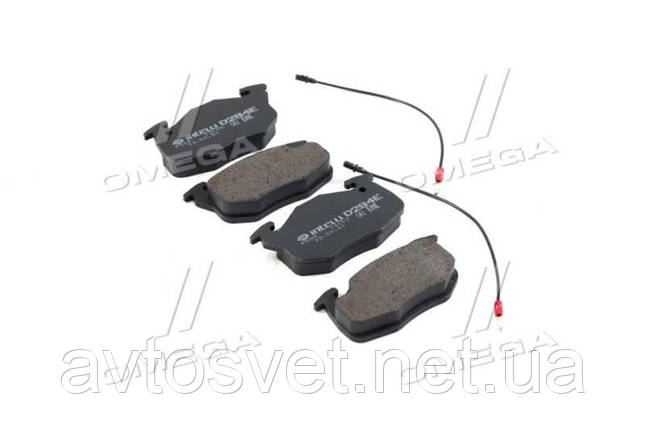 Колодка гальмівний. диск. PEUGEOT 306, 405 передн. (пр-во Intelli) D294E, фото 1