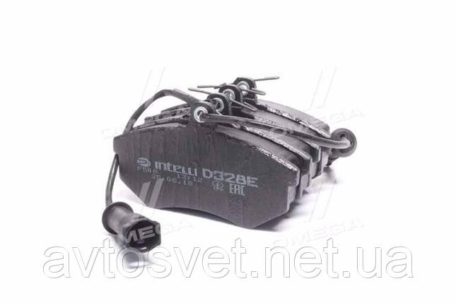 Колодка гальмівний. диск. AUDI 100, 200 передн. (пр-во Intelli) D328E, фото 1