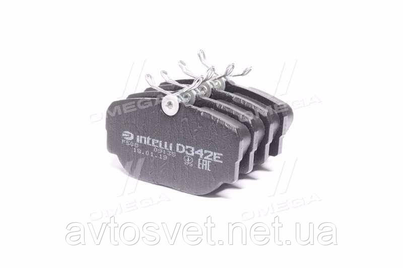 Колодка гальмівний. диск. BMW передн. (пр-во Intelli) D342E