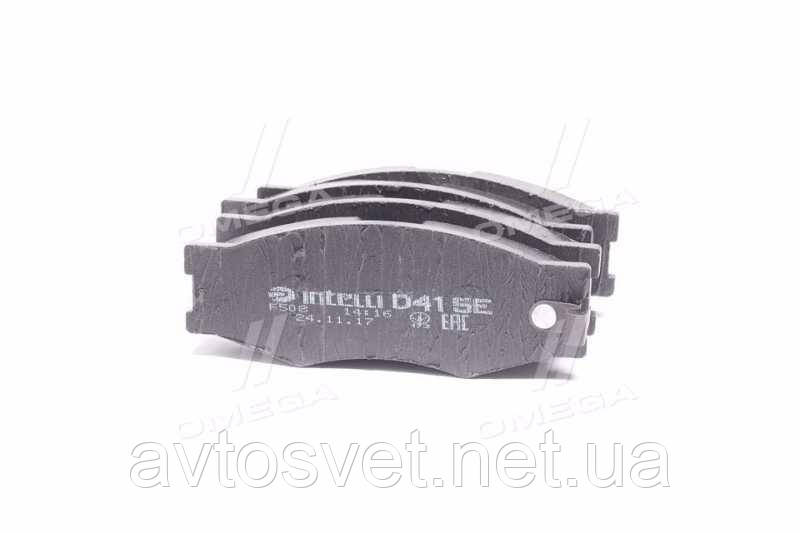 Колодка гальмівний. диск. NISSAN передн. (пр-во Intelli) D415EI