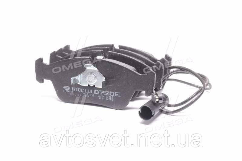 Колодка гальмівний. диск. BMW 3 (E46) передн. (пр-во Intelli) D720EI