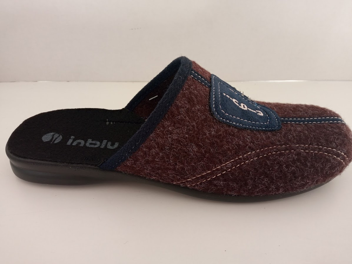 Чоловічі домашні капці Inblu — зручні, теплі та практичні для щоденного комфорту колір КОРИЧНЕВИЙ, фото 1