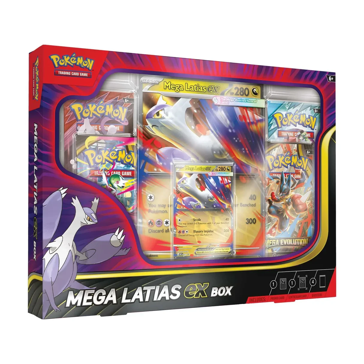 Ігровий набір Pokemon Trading Card Game TCG: Mega Latias ex box, фото 1
