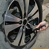 Щітка для миття колісних дисків з мікрофібри автомобільна професійна детейлінг очищення коліс арок шин губка авто, фото 4