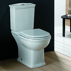 Унітаз з бачком RAK Ceramics Washington і кришкою Gedy Smeraldo (RAK0047) Білий