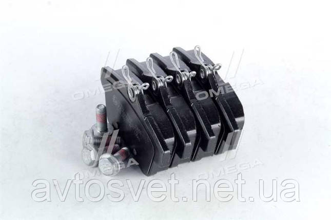 Колодка гальмівний. диск. PEUGEOT 3008 1.6 2.0 09-;CITROEN DS5 2.0 HDI 2011 - задн. (пр-во ABS) 37762, фото 1