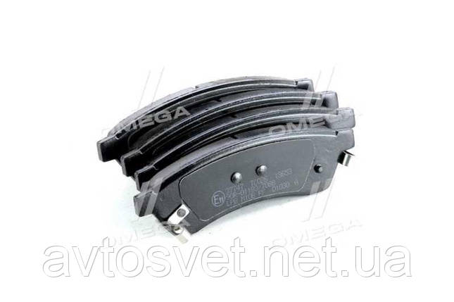 Колодка гальмівний. диск. CHEVROLET EPICA 2.0 06 - задн. (пр-во ABS) 37747, фото 1