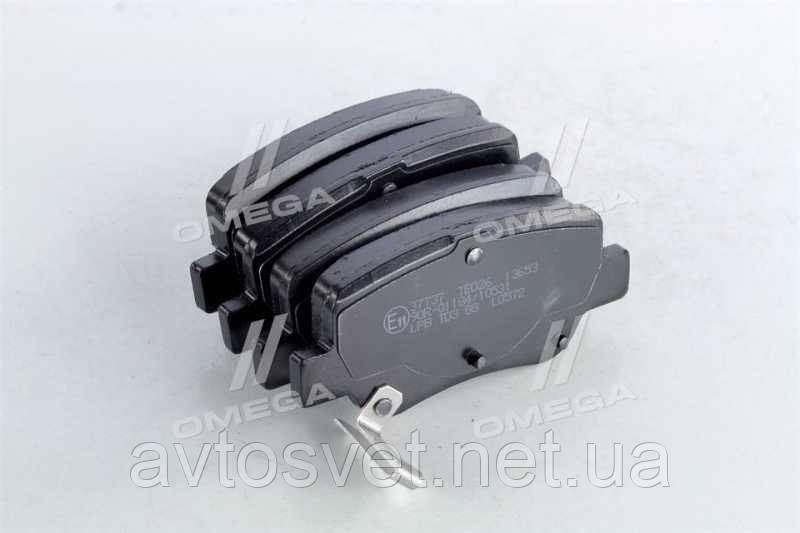 Колодка гальмівний. диск. TOYOTA AVENSIS/AVENSIS SW 1.6,1.8,2.0,2.0 D-4D,2.2 D-4D 09 - задн. (пр-во ABS) 37737