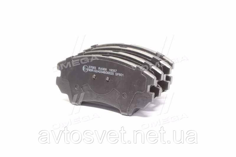 Колодка гальмівний. диск. OPEL INSIGNIA передн. (пр-во ABS) 37683