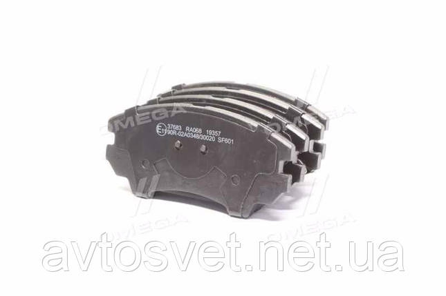 Колодка гальмівний. диск. OPEL INSIGNIA передн. (пр-во ABS) 37683, фото 1