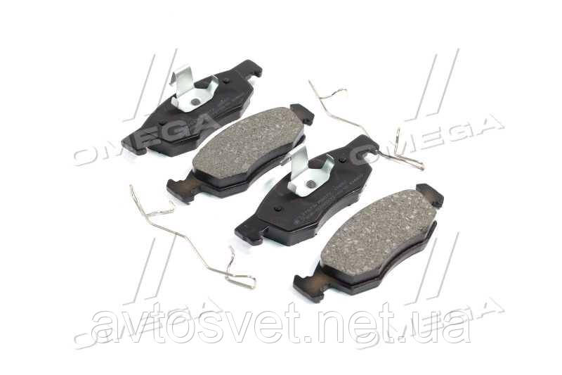 Колодка гальмівний. диск. RENAULT SANDERO, LOGAN (KS_) передн. (пр-во ABS) 37679