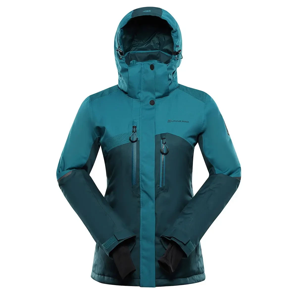 Куртка лижна жіноча AlpinePro DEARA 2 (M - темно-бірюзовий)